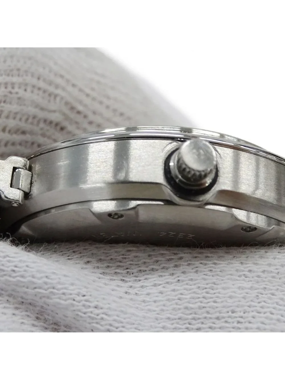 Cartier Watches Boys Pasha C Date Automatic Winding at Stainless SS M7 Silver